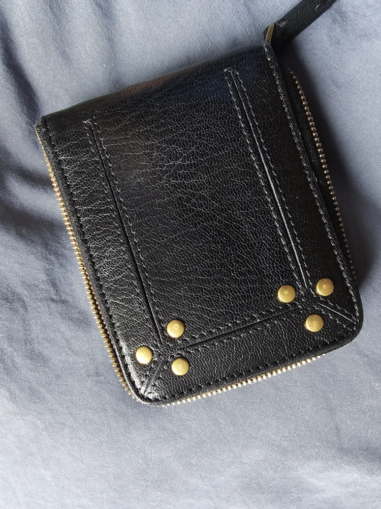 Jerome Dreyfuss Black Leather Wallet