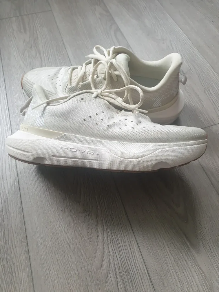 Under Armour HOVR+ Off  White Running Shoes image indicator(2)