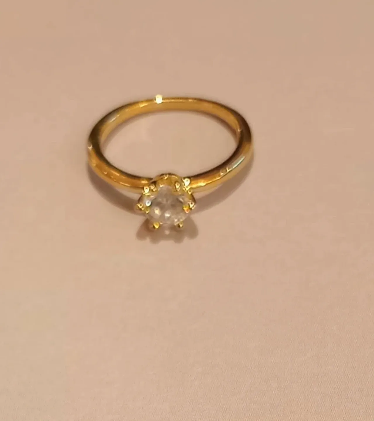 J.Jewerly Stainless Steel Eternety Engagement Ring. image indicator(4)