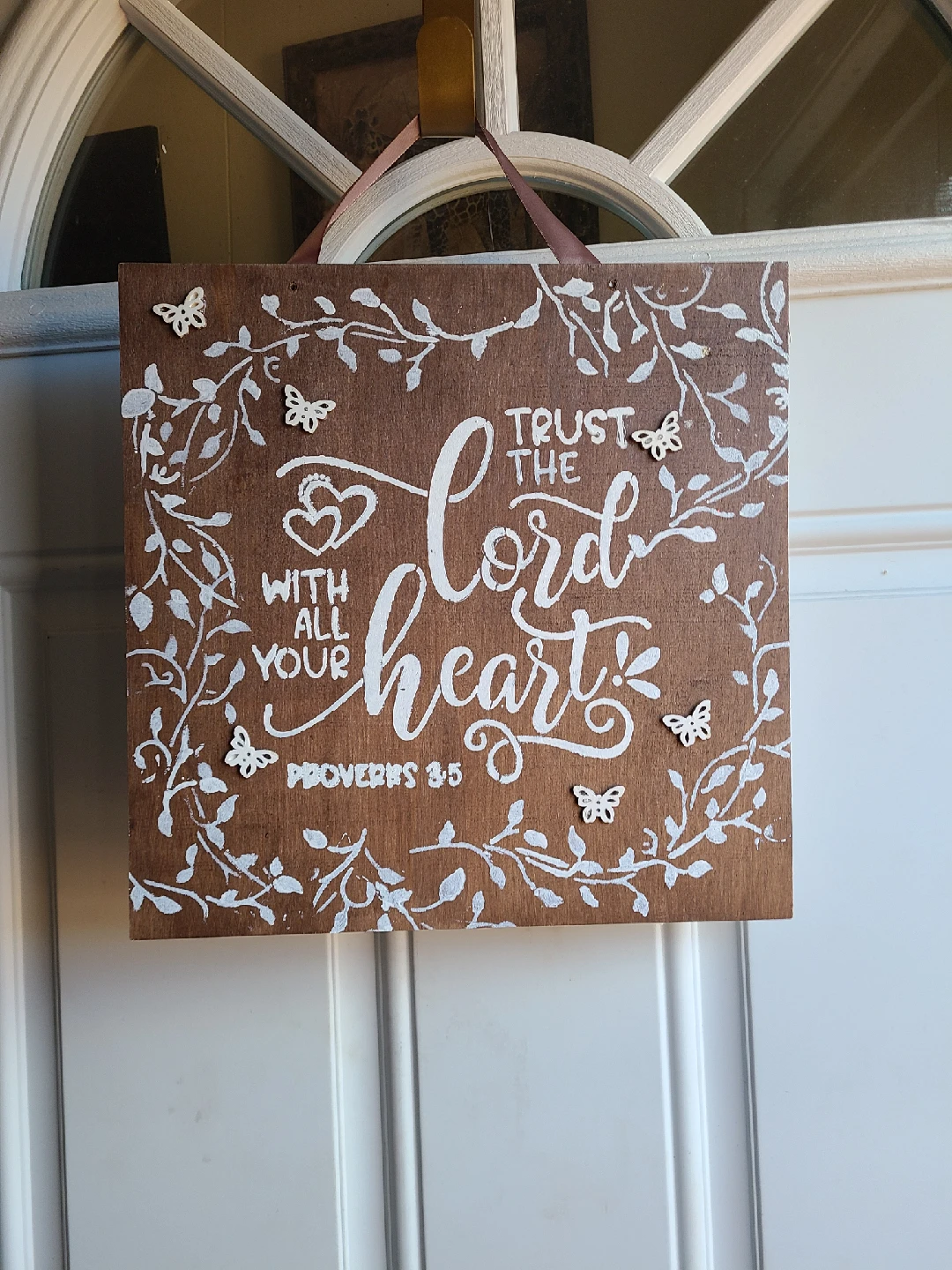 Trust the Lord With All Your Heart Sign