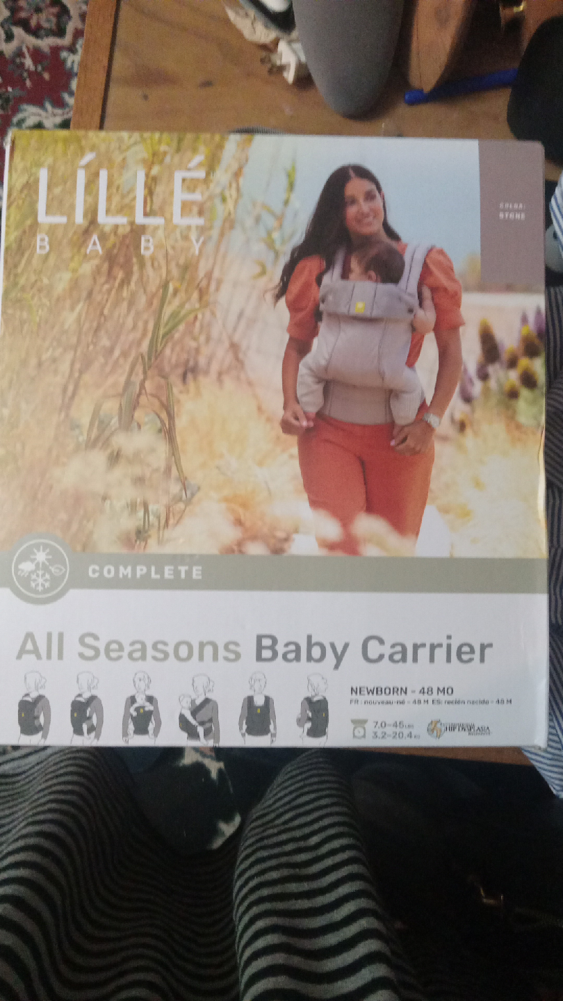 LILLEbaby All Seasons Baby Carrier - Stone