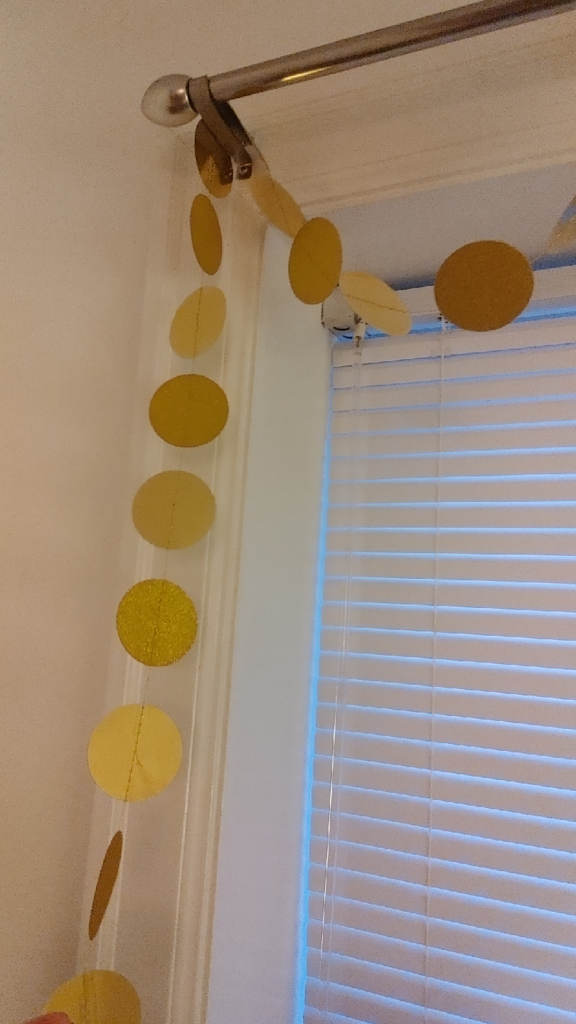 Gold Circle Garland Decoration - photo 5