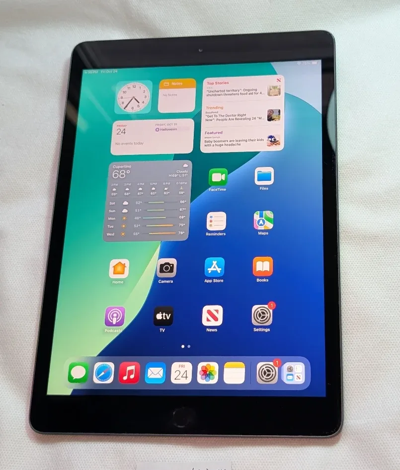 NICE APPLE iPad 8 8th Gen 10.2 inch 128GB iOS26