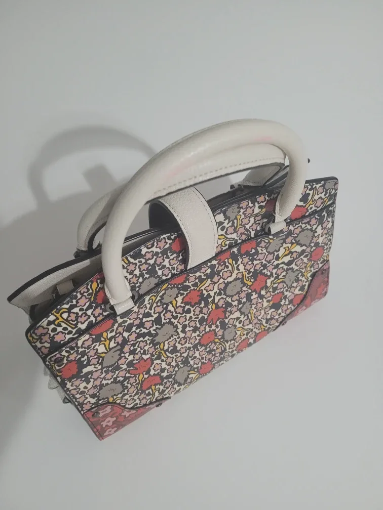 Coach Floral Print Satchel image indicator(4)