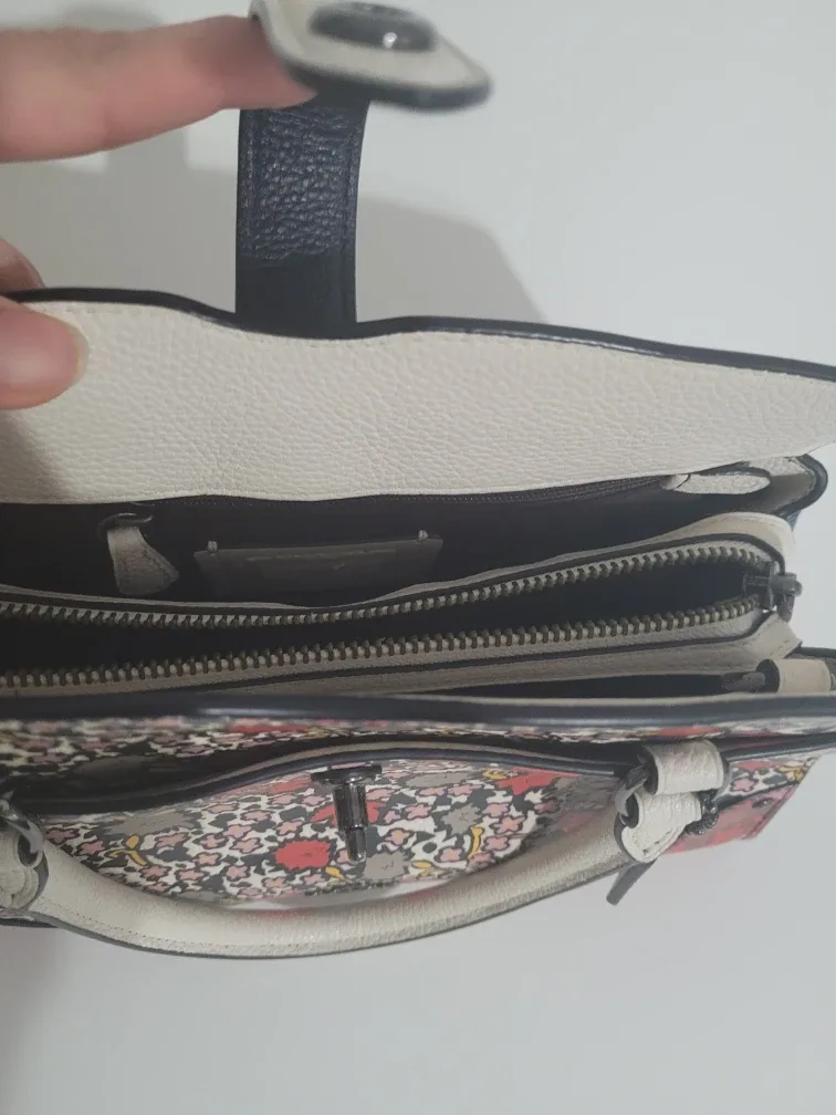 Coach Floral Print Satchel image indicator(5)