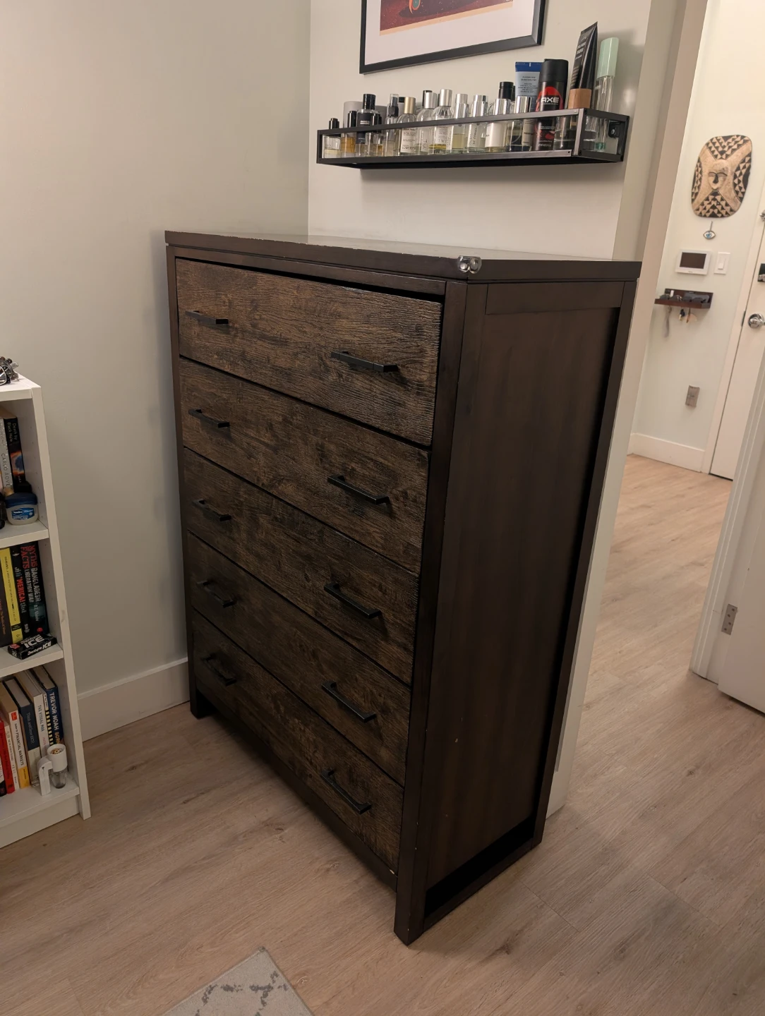 Wood 5-Drawer Dresser - photo 3