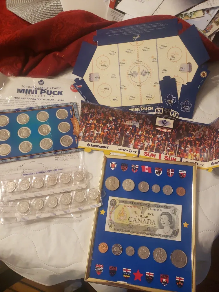 Toronto Maple Leafs Mini Puck Collection 2003/04