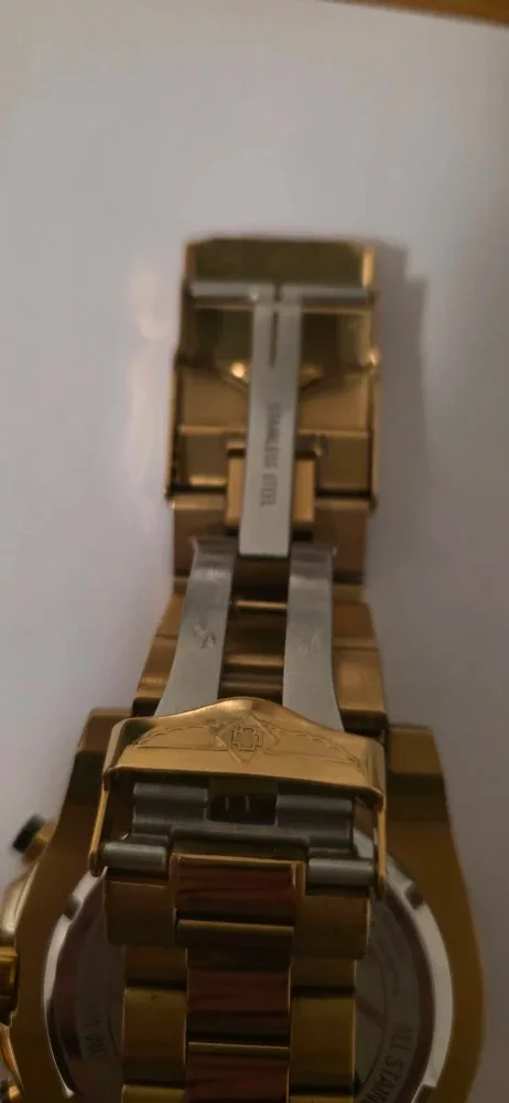 Invicta Bolt 25515 Gold Chronograph Watch image indicator(4)