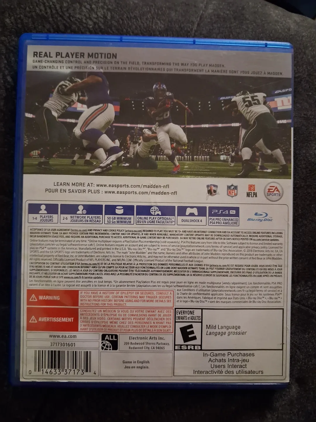 Madden NFL 19 for PS4 Works for ps5 image indicator(2)