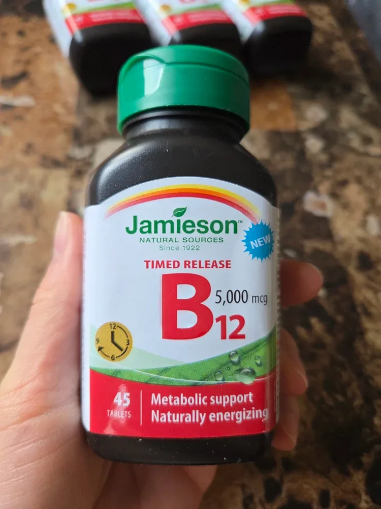 7 Brand New Jamieson Vitamin B12 5000 mcg 45 counts image indicator(2)