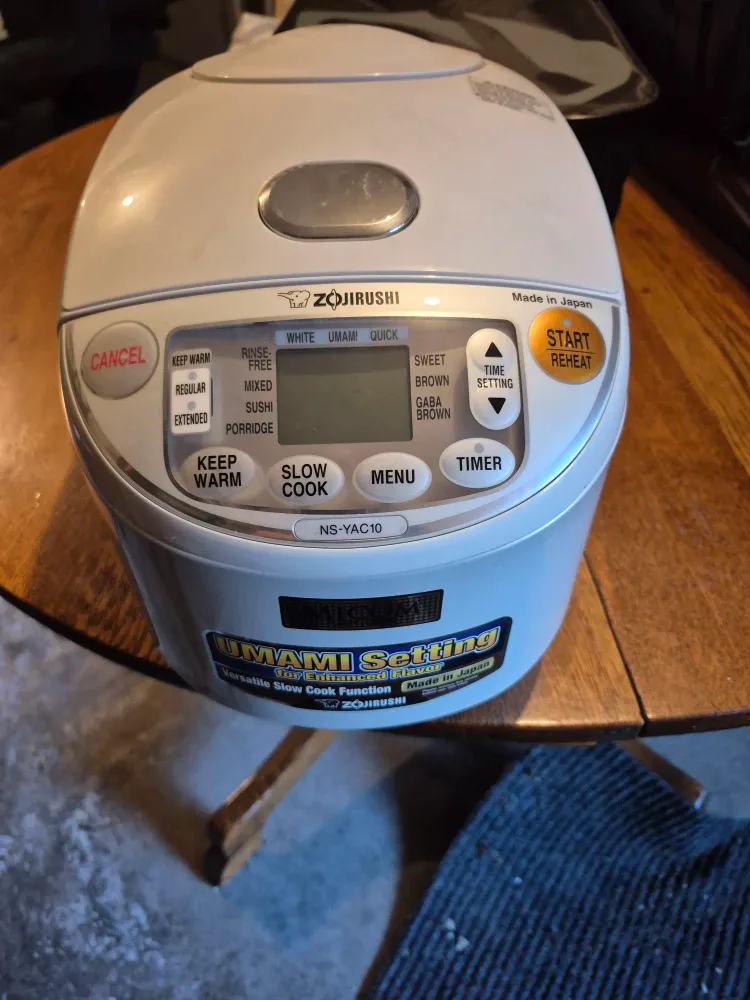 Zojirushi NS-YAC10 Rice Cooker image indicator(2)