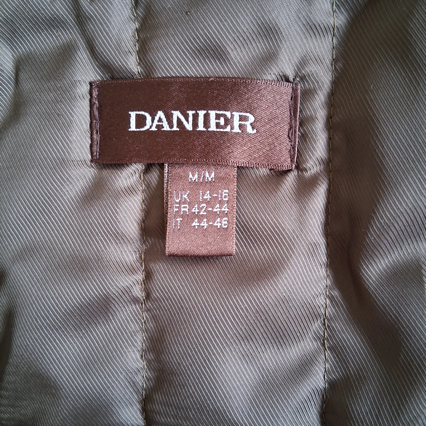 Daniel Genuine Leather Coat Sz M - photo 4
