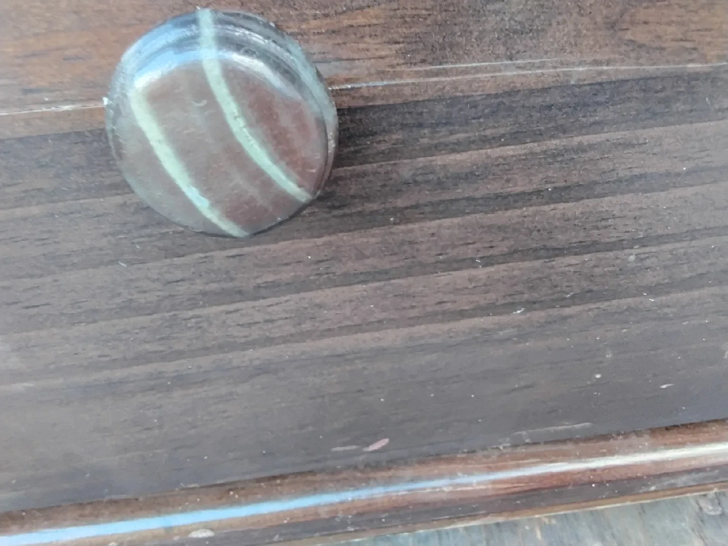 🗄👚 Dark Mahogany 3-Drawer Dresser 👚🗄 image indicator(2)