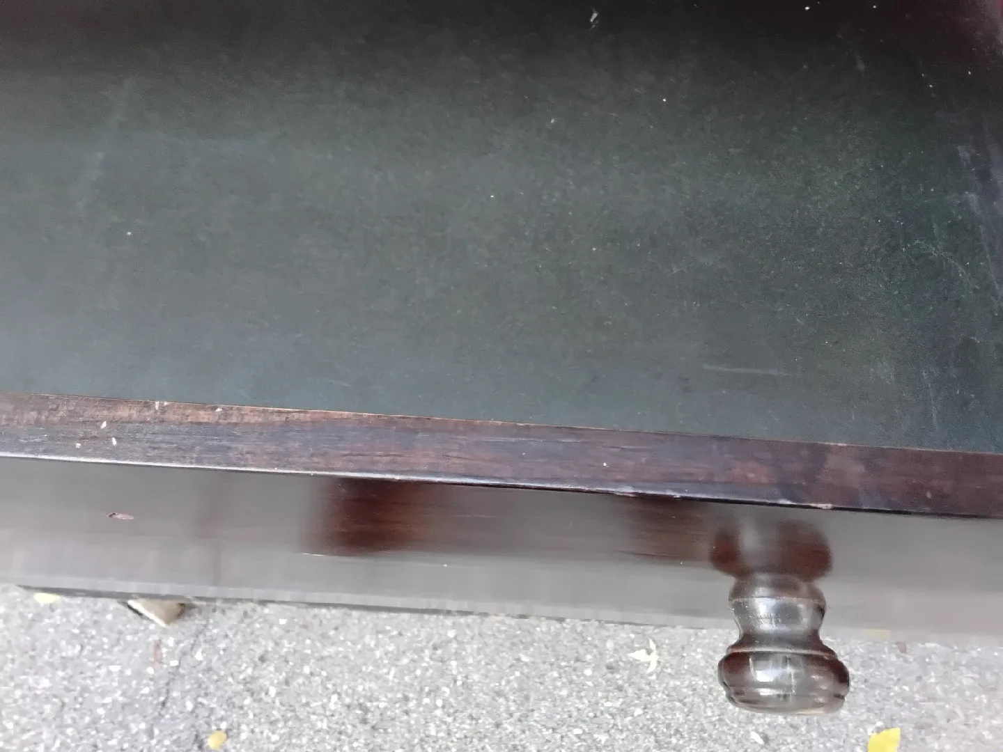 🗄👚 Dark Mahogany 3-Drawer Dresser 👚🗄 image indicator(3)