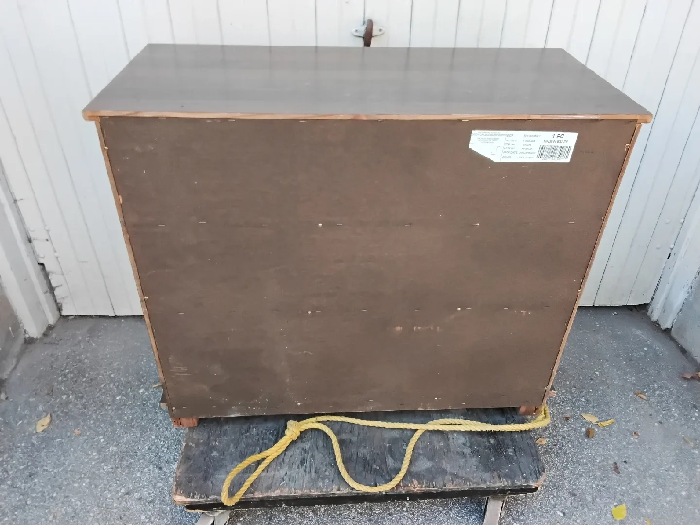 🗄👚 Dark Mahogany 3-Drawer Dresser 👚🗄 image indicator(7)