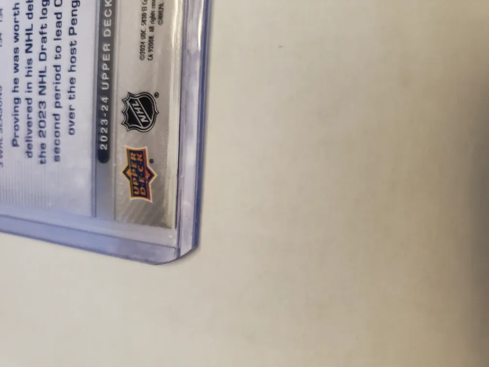 Connor Bedard "Young Guns" Rookie Card image indicator(7)