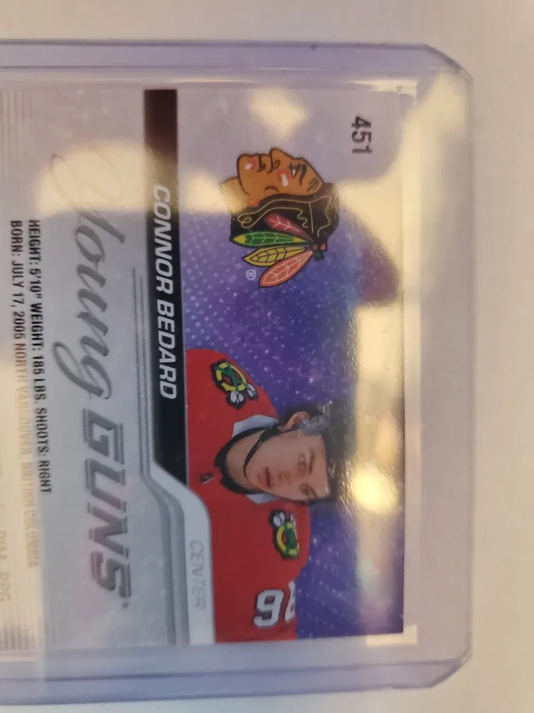 Connor Bedard "Young Guns" Rookie Card image indicator(8)