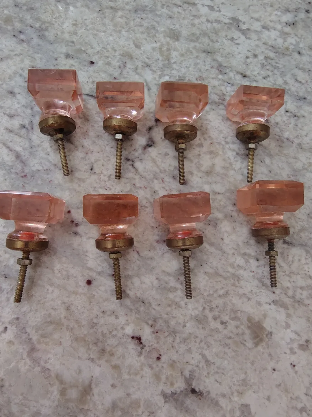 Vintage Cut Glass Dresser Knobs (Set of 8) – Châtelet Toronto image indicator(3)