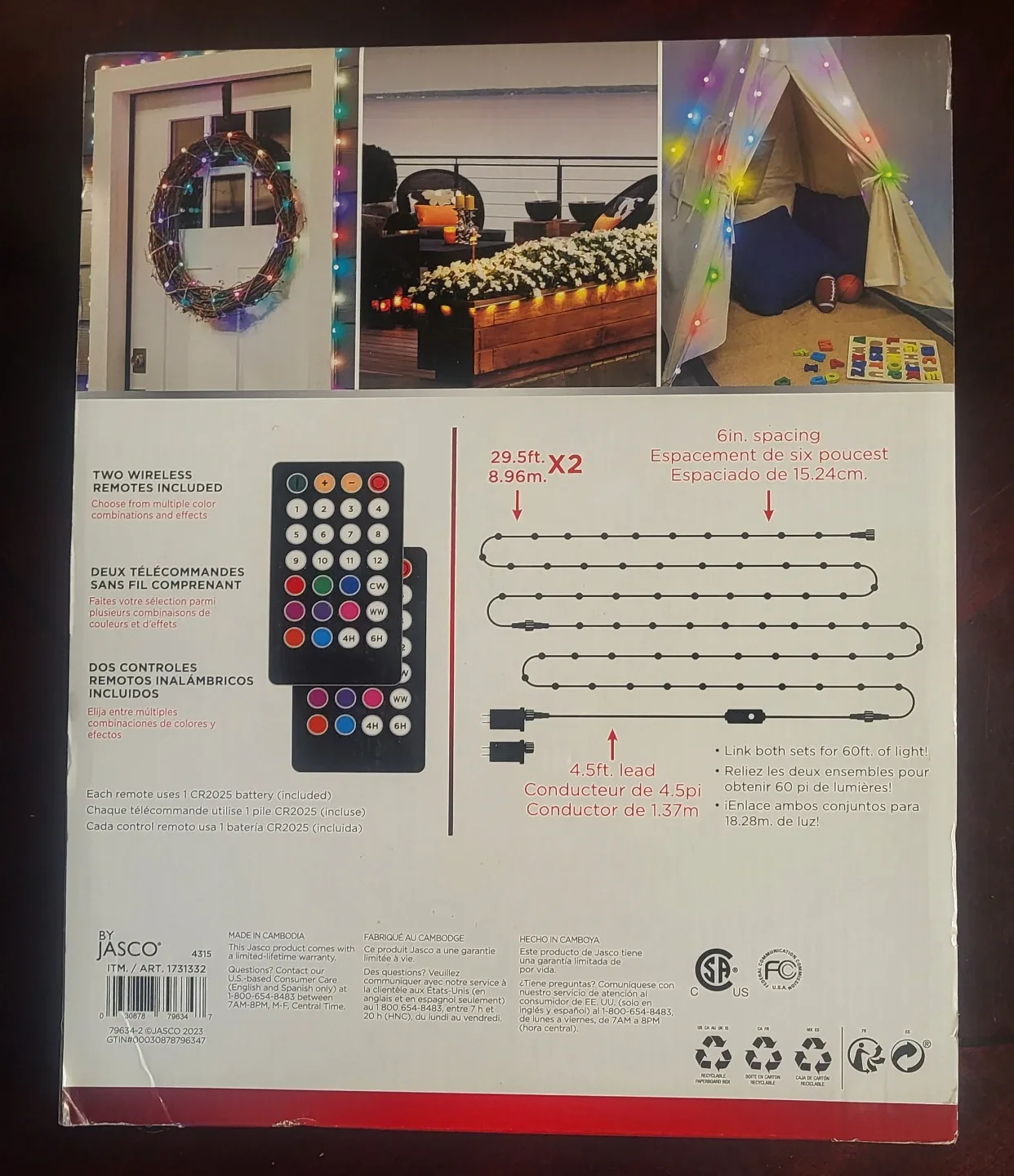 UltraPro Elite Color-Changing LED Bubble Lights - 2 Pack image indicator(3)