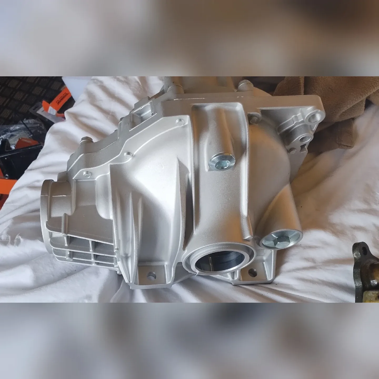 Silver Car Differential