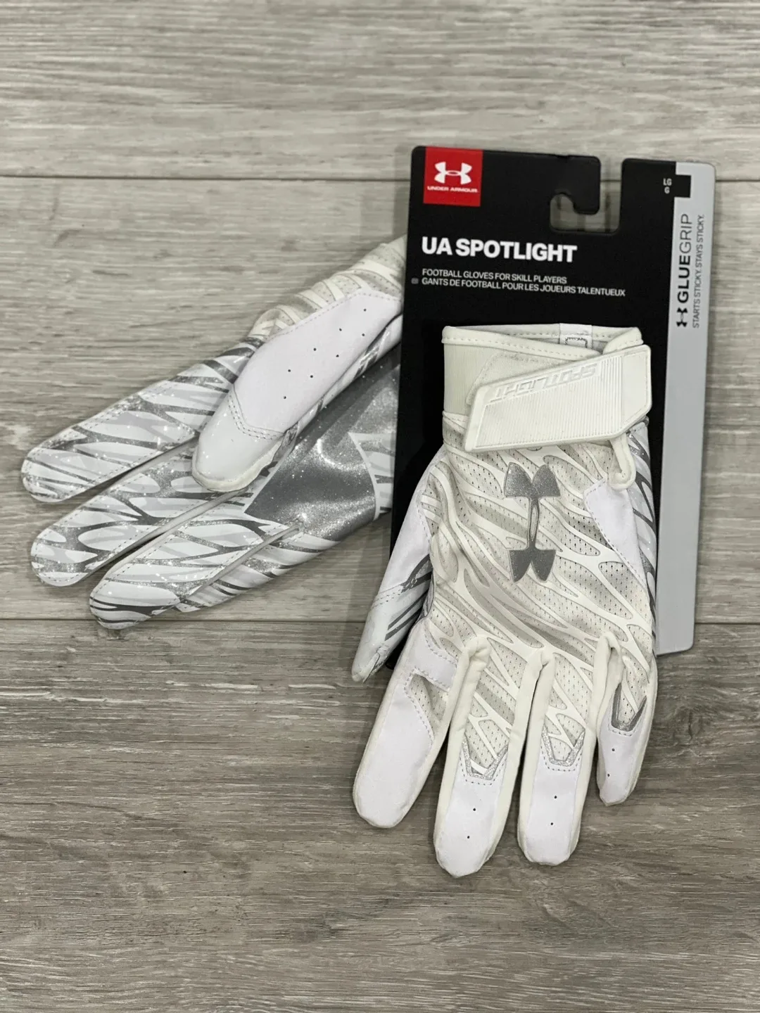 Under Armour UA Spotlight Football Gloves - Large