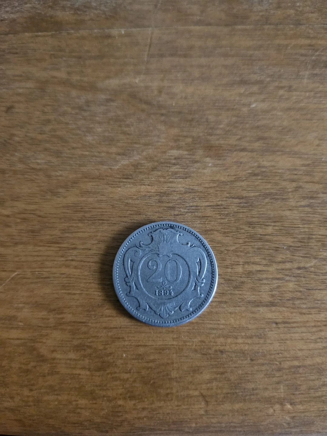 1894 AUSTRIA 20 HELLER - photo 2