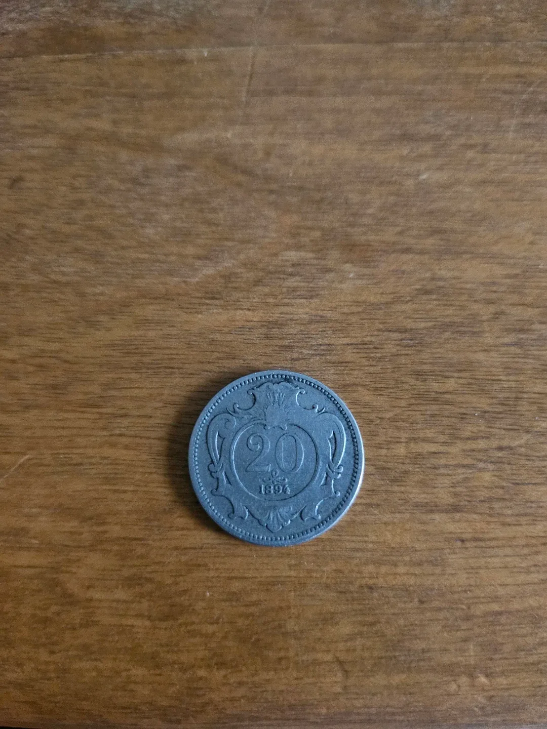 1894 AUSTRIA 20 HELLER image indicator(2)