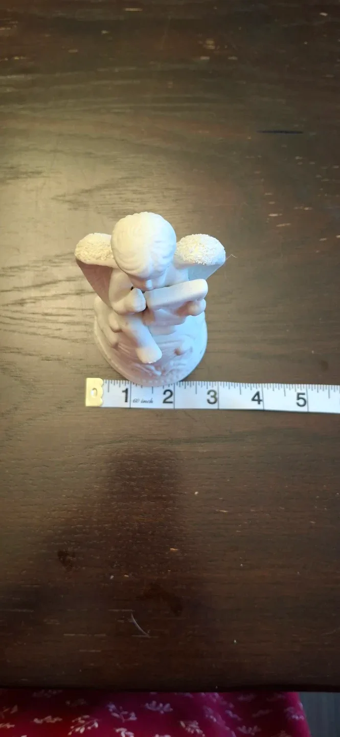 🥕Angel Bell Figurine, 6.5" tall image indicator(4)