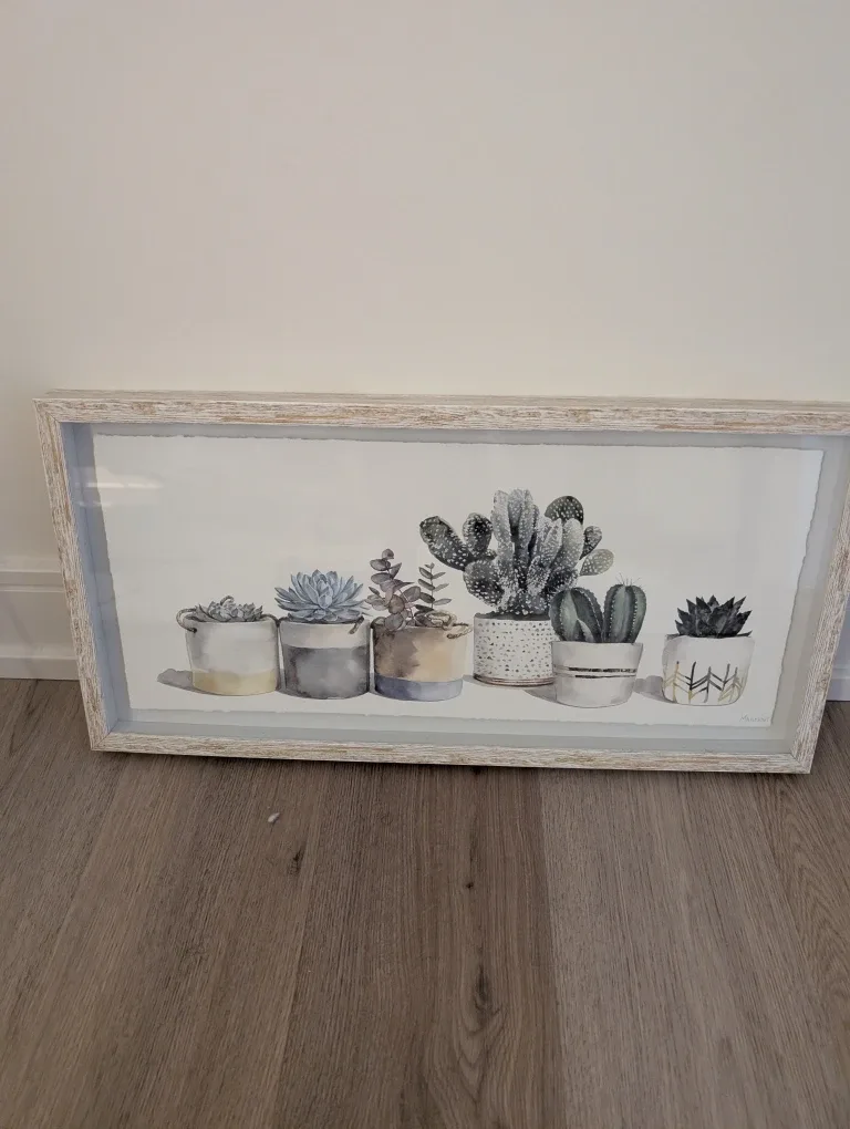 Framed Succulent Print