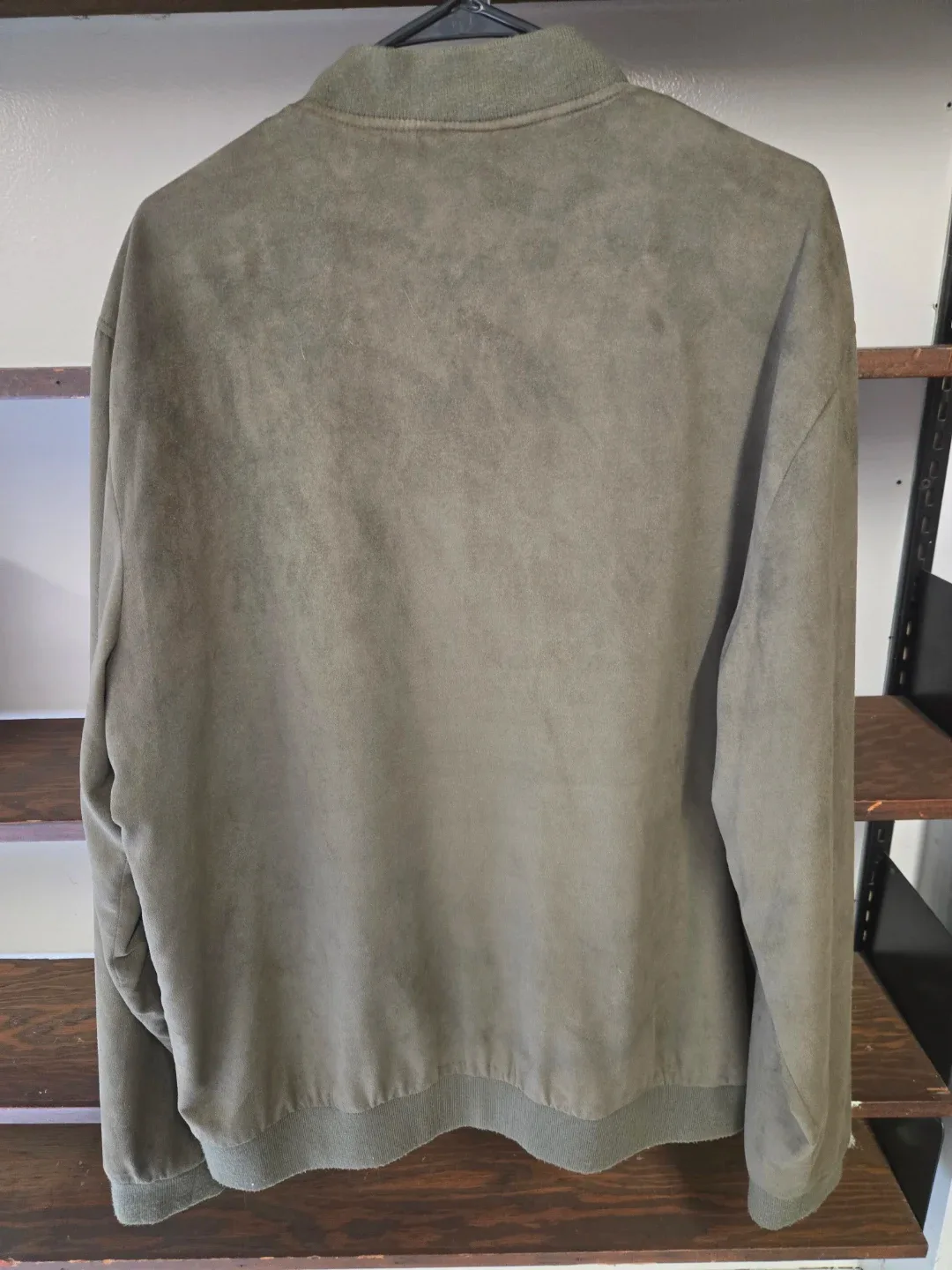 Guess Los Angeles XXL Olive Bomber Jacket image indicator(3)