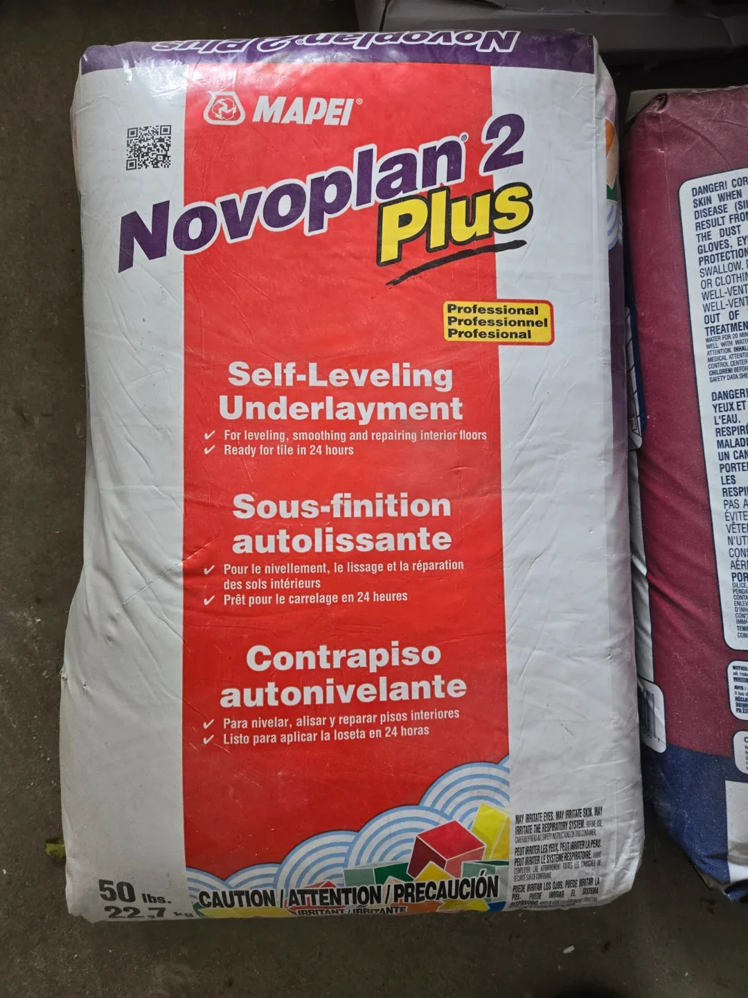 Mapei Novoplan 2 Plus Self-Leveling Underlayment - 50 lbs