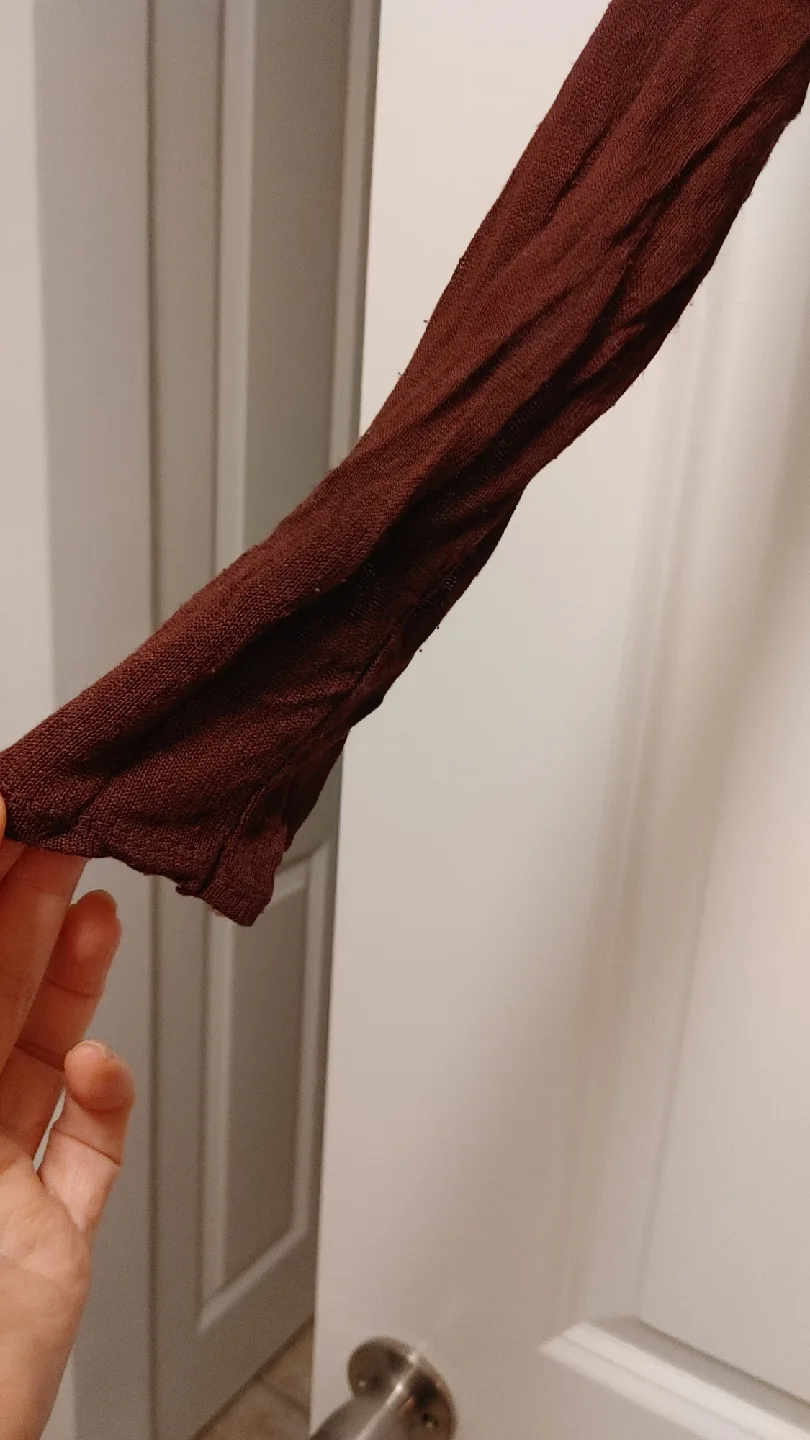 Brown Crochet Back Top size medium image indicator(5)