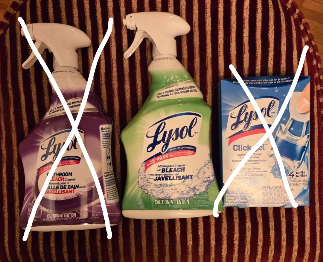 Lysol Bathroom Bleach Cleaners thumbnail
