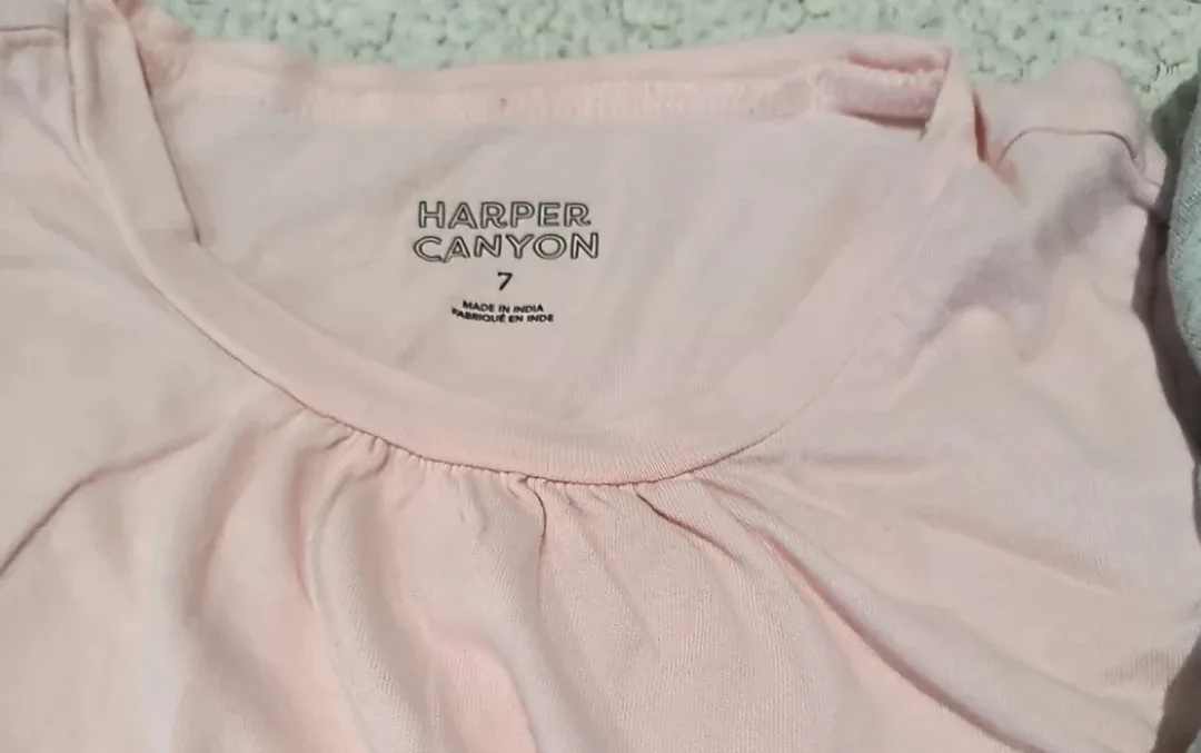 Harper Canyon Girls Long Sleeve Shirts - Size 7 image indicator(2)
