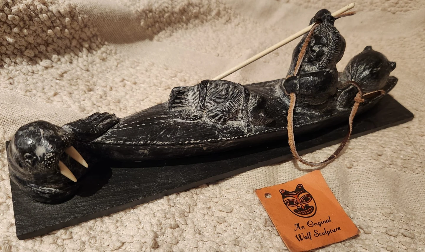 Original Wolf Sculpture