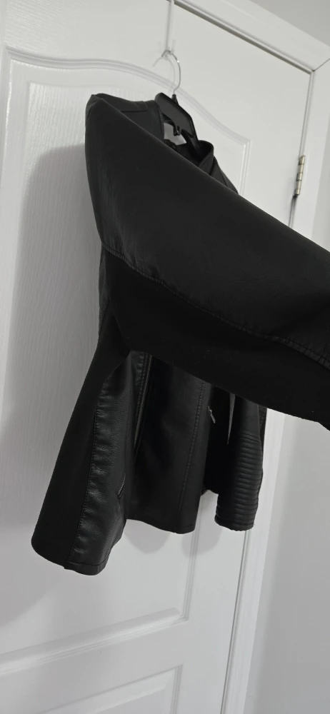Torrid Black Faux Leather Moto Jacket - photo 4