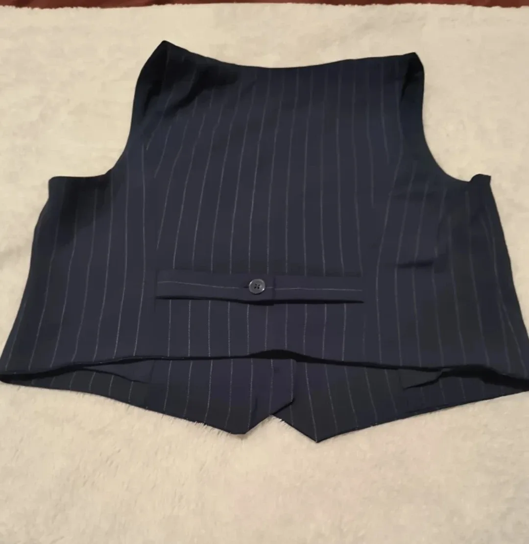 Maison de Camille Pinstripe Vest image indicator(3)