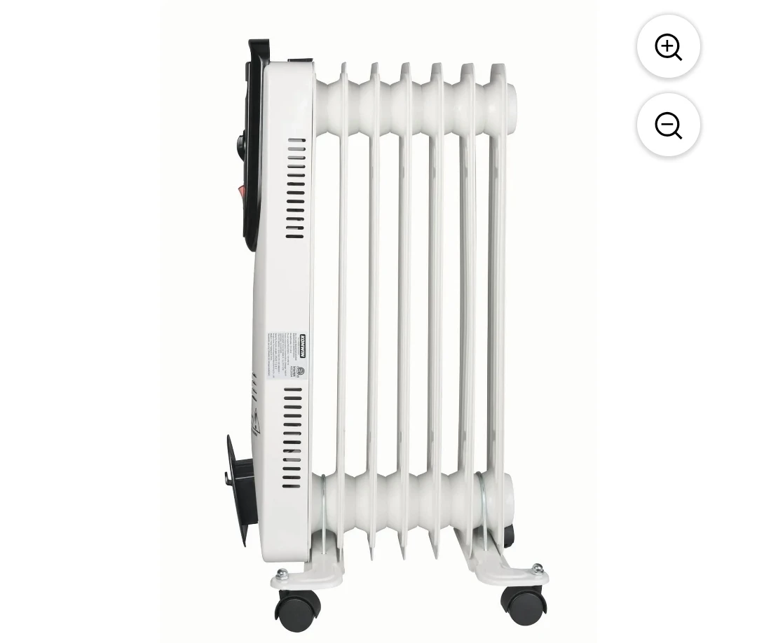 Konwin 7- fin Oil Filled Heater, with adjustable thermostat - photo 4