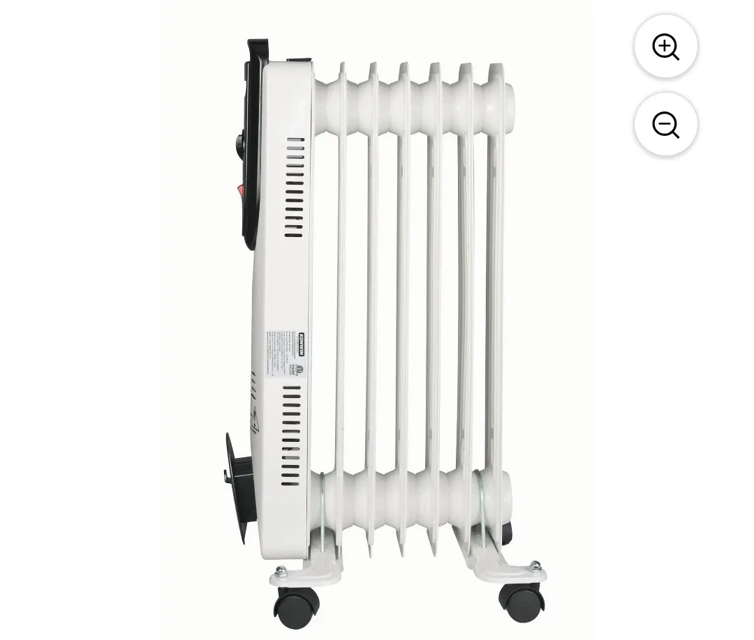 Konwin 7- fin Oil Filled Heater, with adjustable thermostat image indicator(4)