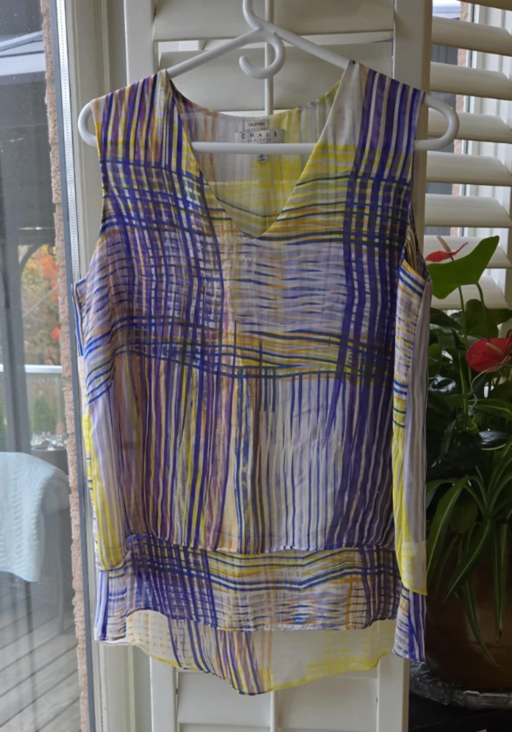 Chaus Sleeveless Blouse - Size M
