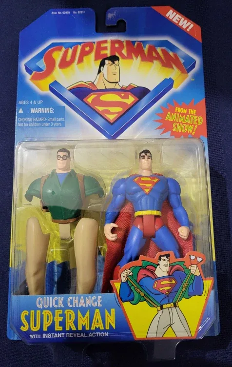 Superman Action Figures  1996