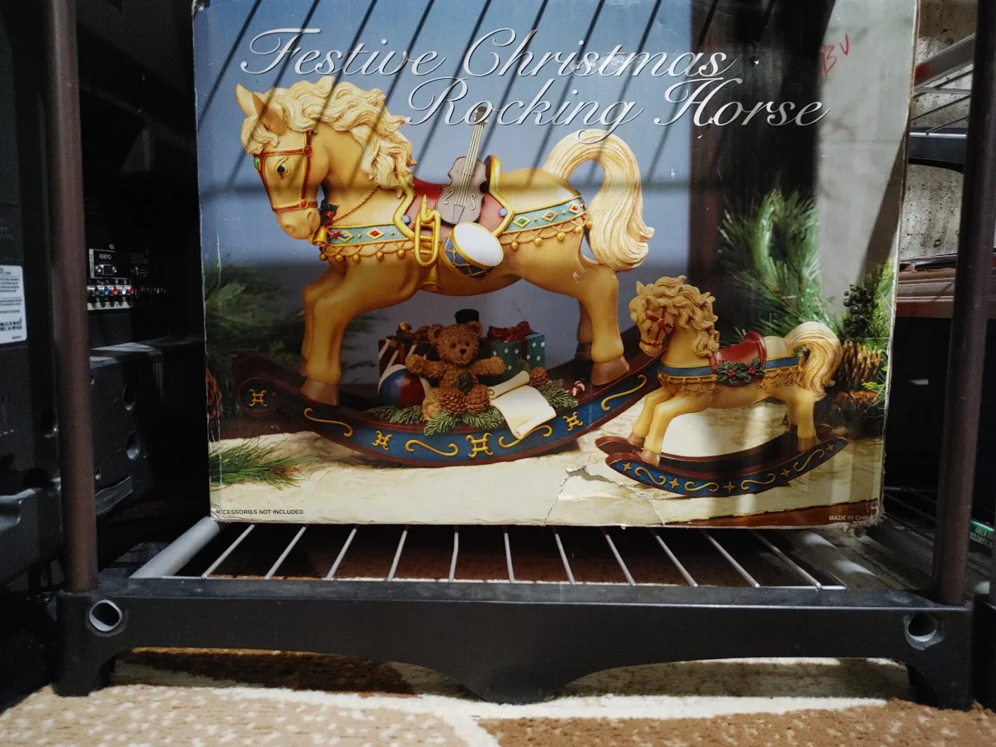 Christmas rocking horse thumbnail