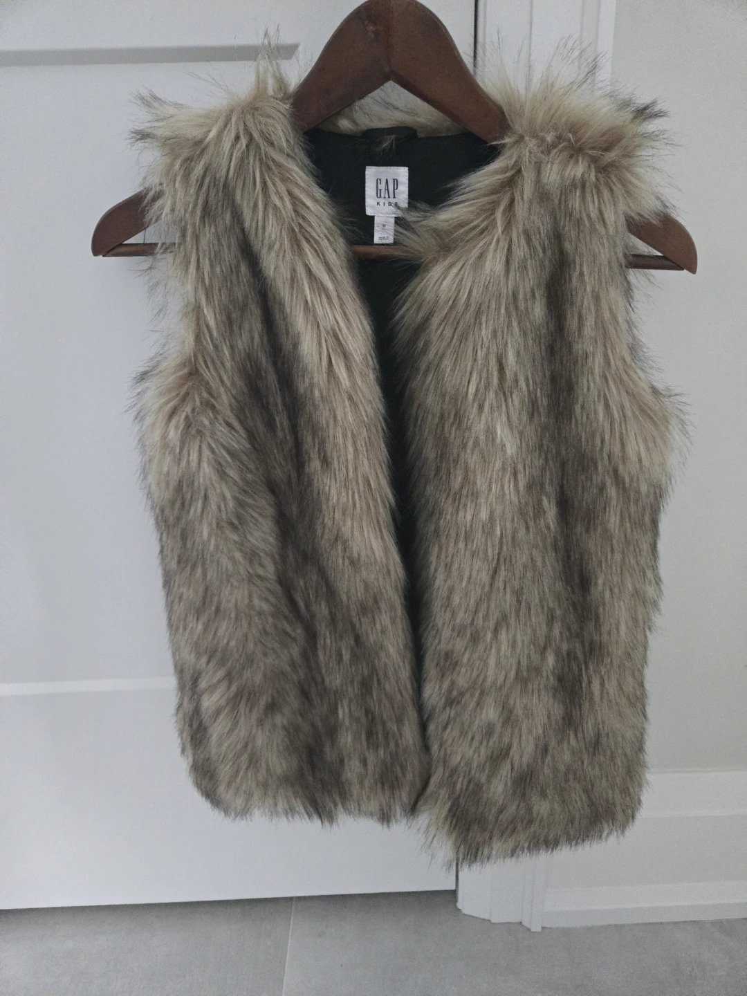 GAP Kids Faux Fur Vest - Size M