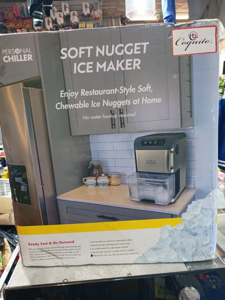 Soft Nugget Ice Maker - Personal Chiller