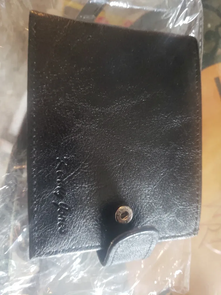 Black Leather Wallet