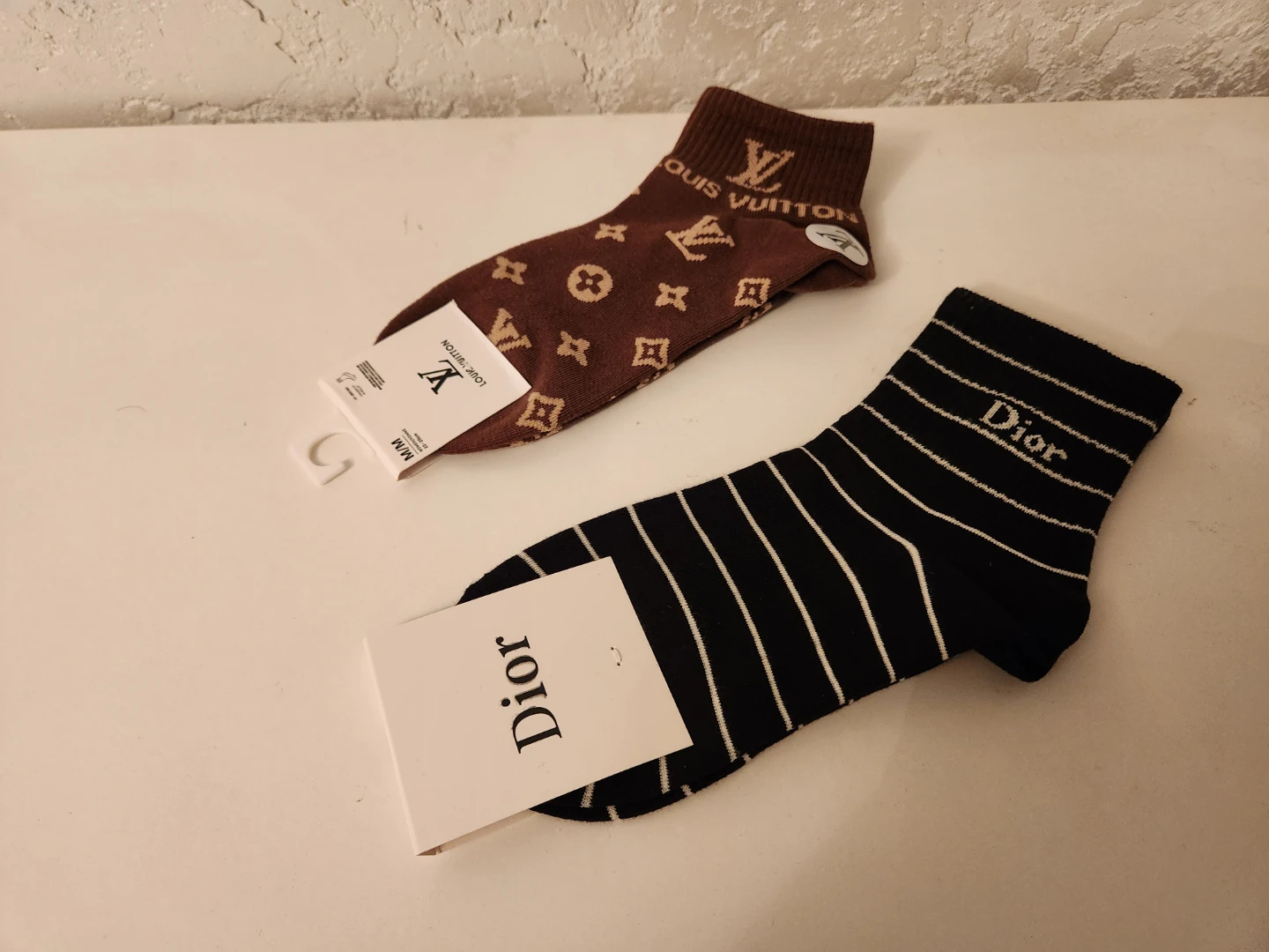 Louis Vuitton & Dior Socks (M/M)