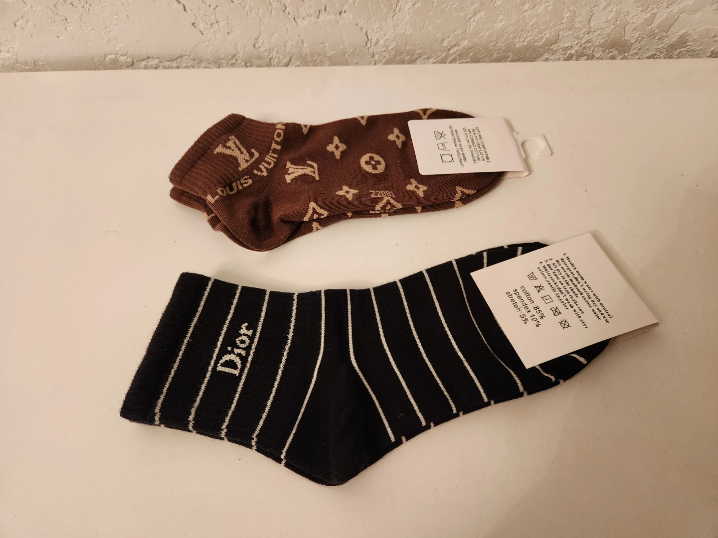 Louis Vuitton & Dior Socks (M/M) - photo 2