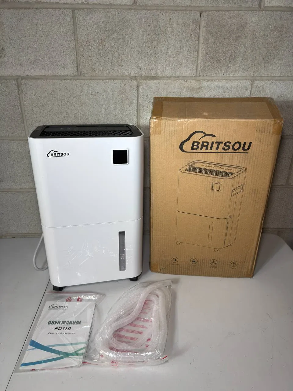 BRITSOU 50 Pints Dehumidifier Covers Up to 3500 Sq.Ft image indicator(2)