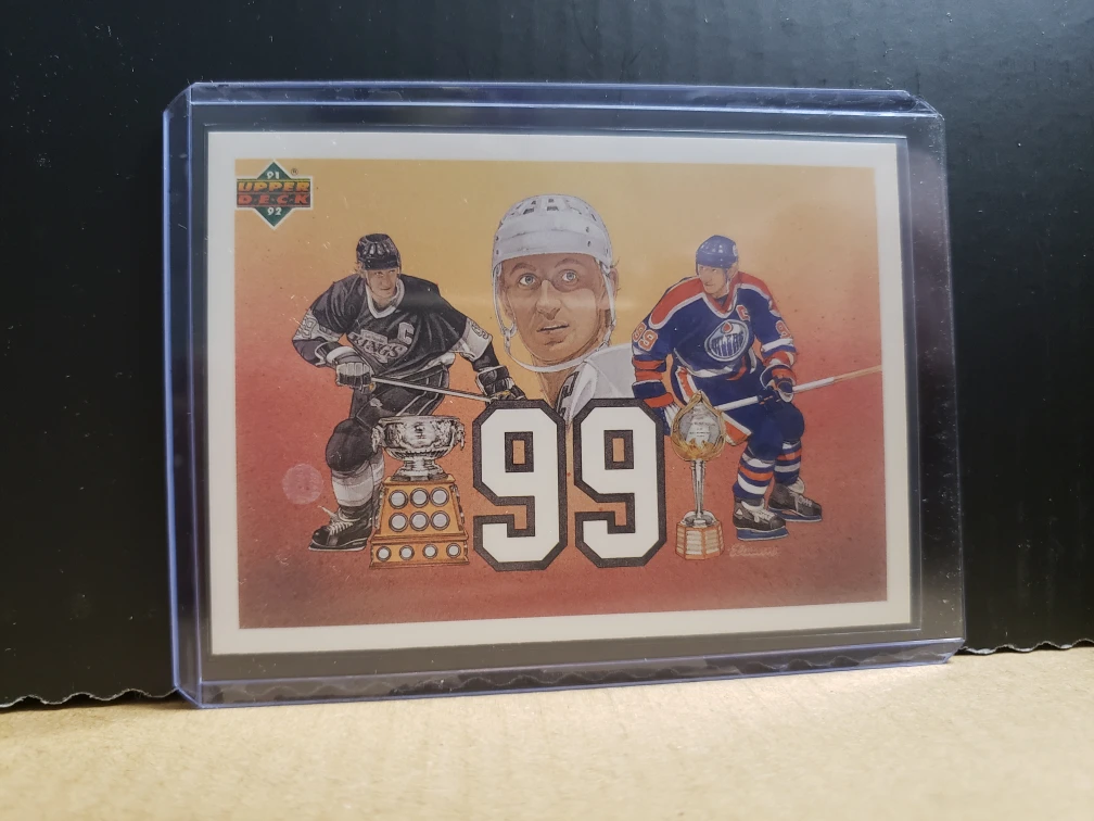 Upper Deck 91-92 Wayne Gretzky Hockey Card
