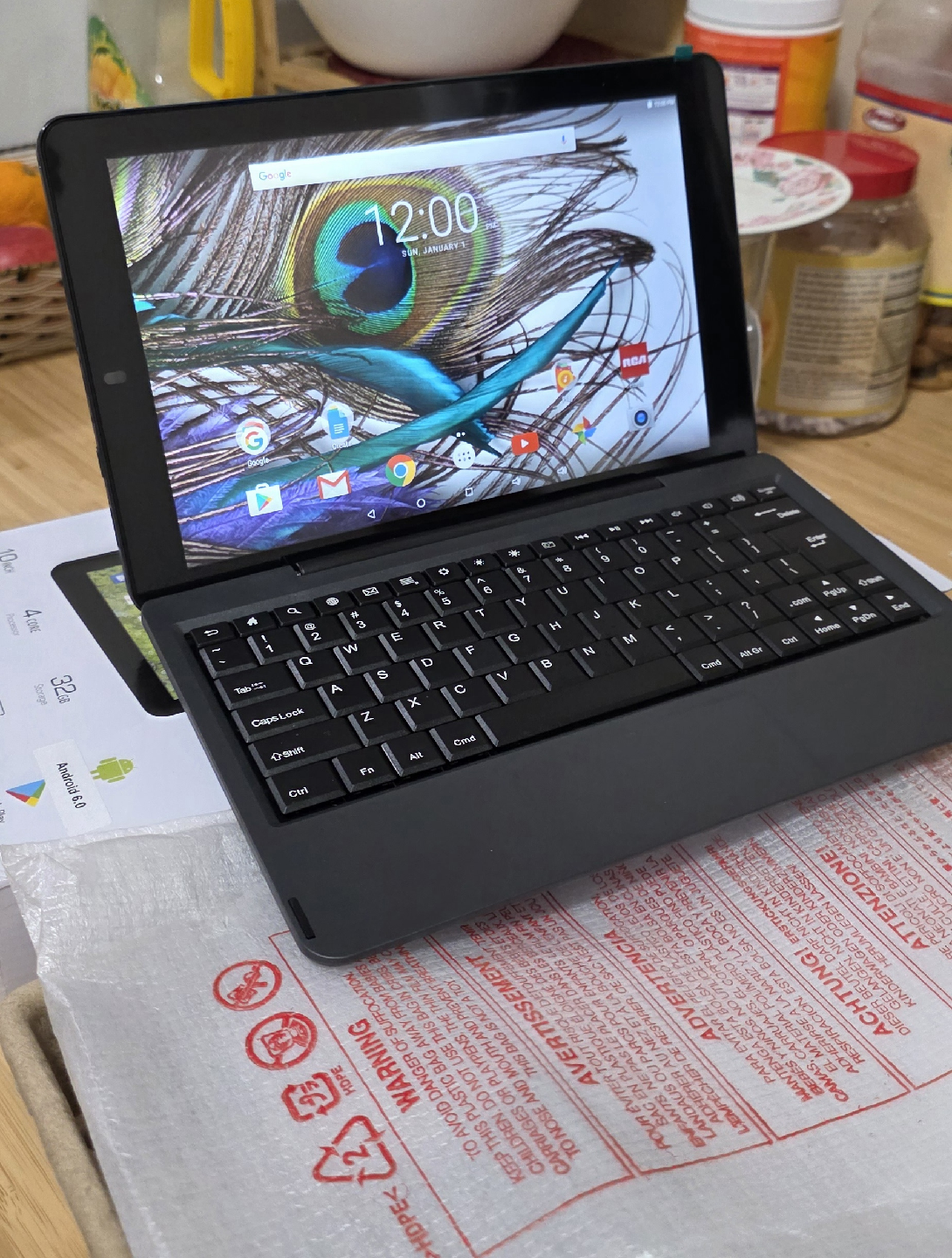 Tablet with Keyboard